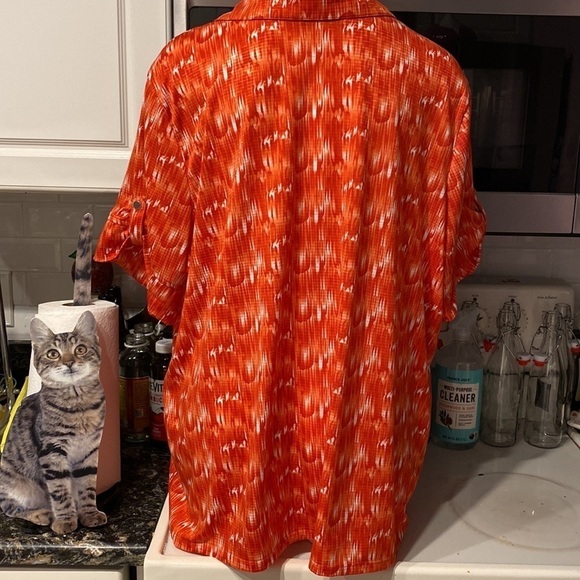 M womens Emily Daniels casual short sleeve stretch pull over plus size top 3X - Picture 3 of 5